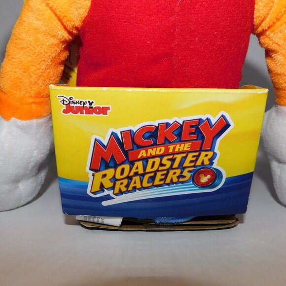 Disney Jr Mickey Mouse and the Roadster Racers 18" Goofy Plush Stuffed Doll New - Picture 4 of 5